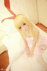 组图：16岁徐娇COS动漫美少女 假小子华丽变身