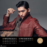 组图：张翰2013台历写真展贵族气质