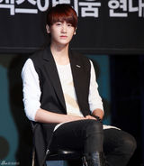 高清组图：SJ厉旭等出席韩音乐剧《狼的诱惑》宣传