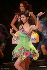 高清图集：港姐评选落幕 众佳丽争奇斗艳魅力尽显