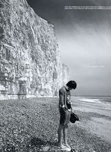 高清组图：花男李民浩黑白写真 化烟熏妆显妖魅