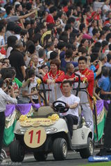 组图：香港奥运金牌大汇演 孙杨林丹成焦点