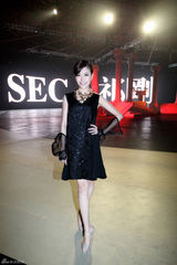 组图：徐子淳严宽助阵祁刚秀开怀畅聊