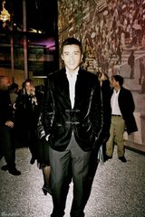 高清组图：胡兵着靓丽晚装亮相罗马电影节 