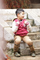 组图：爸爸去哪儿第六期海量图 萌宝帅爸卖菜忙