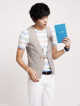 高清组图：韩星李民基夏装写真干练帅气