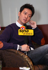 组图：新浪娱乐对话《好好的》冯绍峰倪妮