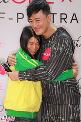 组图：林峰生日望愿成视帝 刘銮雄家人亲自捧场