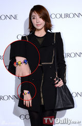 组图：T-ara郑柔美林时完等亮相时尚活动