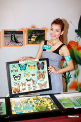 幻灯图：郑欣宜再度减重成功 肥姐纪念日以工作为重 