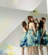 组图：主持人悦悦时尚写真犹如海洋精灵