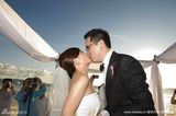 幻灯图集：梁静茹长滩岛完婚 甜蜜婚纱照曝光 