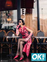 组图：刘雯巴黎拍《OK精彩》封面 显东方优雅