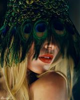 高清图：波兰超模安雅-鲁比克海滩写真湿身性感