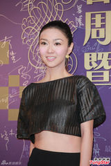 组图：章子怡火红包身裙挽手梁朝伟 宗师夺4奖