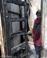 童星鲁比娜家园失火 奥斯卡纪念奖品付之一炬(组图)