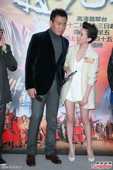 组图：胡军难懂佘诗曼国语 马浚伟自嘲未得视帝