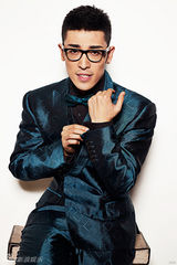 组图：张赫宣时尚大片英伦风彰显男人本色