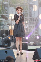 组图：王菀之参赛没想过拉票 肠胃不适急如厕