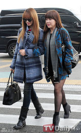 组图：韩团f(x)与miss A等亮相机场赴吉隆坡