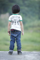 组图：《爸爸去哪儿》小小志各种萌态图