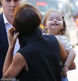 策划：七公主和萌爸贝克汉姆的亲密瞬间