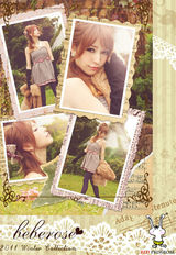 组图：藤井莉娜冬装写真 上演日系梦幻公主秀