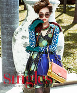 高清组图：韩团f(x)宋茜时尚写真大秀专业模特风范