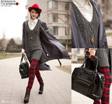 明星爱街拍第16期：2012新年红装VS复古LOOK