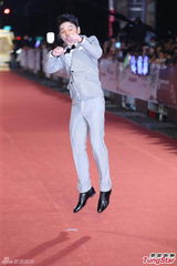 组图：金钟奖红毯 阿ken跳跃吴怡霈大方晒胸