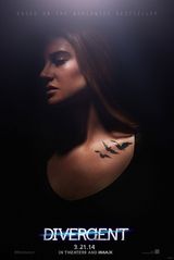 组图：《分歧》发角色海报 Maggie Q纹身魅惑