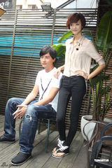 郑元畅赞裴蓓是XXL版周迅 两人新剧饰情侣(图)