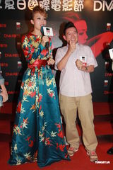 组图：容祖儿避谈刘浩龙 笑杜汶泽新片低俗