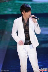 组图：古巨基白衣帅气献唱入围曲《恋无可恋》