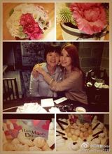 组图：群星母亲节晒合影 王力宏蔡依林最似妈妈