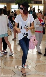 组图：SJ少女时代EXO等赴京录制中韩歌会