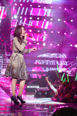 高清组图：张靓颖跨年最给力 火爆直逼碧昂丝