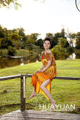 高清图：海清赴马来拍原生态封面 呼吁关注自然遗产