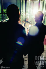 组图：陈奂仁携颖儿登杂志 演绎悬疑推理小说