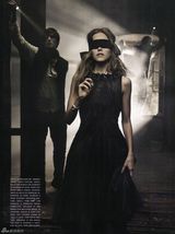 高清组图：伊莎贝尔-卢卡斯登《Vogue》秀优雅