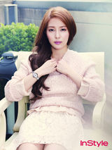 高清组图：韩歌手BoA代言名表 秀优雅现代美