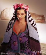 组图：准妈妈金-卡戴珊魅力大片狂野迷人