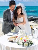 组图：刘璇王弢甜蜜登《新娘》 称幸福不需太满