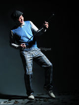 组图：邱心志杂志大片曝光 展现熟男动感魅力