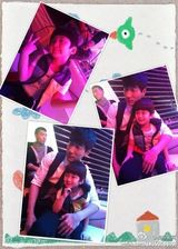 组图：张亮天天父子生活照温馨有爱