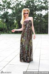 组图：德国名模威尔玛时尚大片 用气场燃烧欲望