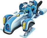 高清组图：动画影片《波鲁鲁冰雪大冒险》曝赛车图