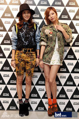 组图：4minute泫雅出席时尚品牌开业活动