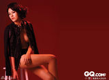 高清组图：黑涩会美眉小蛮登《GQ》姿态撩人