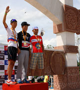 铁木真挑战赛落幕  观日落欣赏彩虹美景